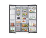 Lodówka Samsung RS70F65KETEO No Frost 178,4cm Szczotkowana Stal Dystrybutor Wody Kostkarka AI 640L - 1337810 - zdjęcie 4